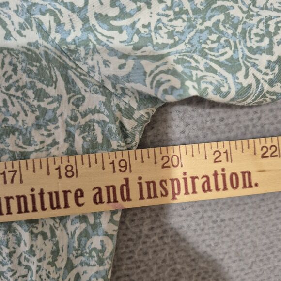 Peruvian Connection Women's Print 100% Pima Cotton V Neck Short Sleeve Tee M - Picture 6 of 7